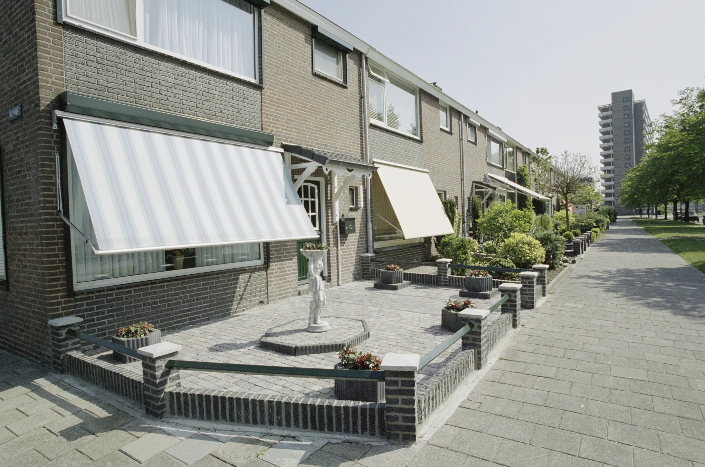 Archieffoto van huizen in de wijk Wandelbos